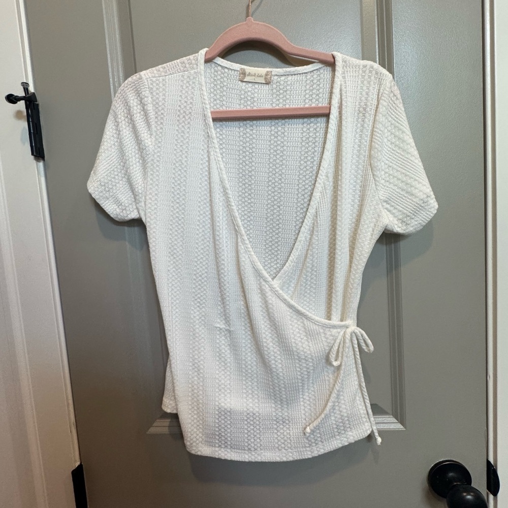 Altar’d State Wrap Top